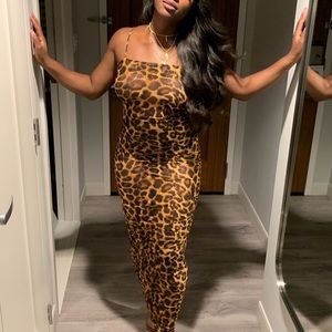 Cheetah Dress, Sz S